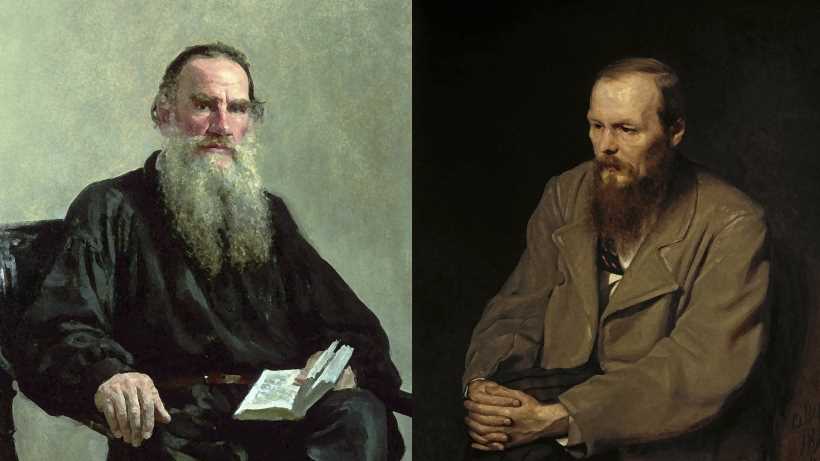 Fyodor Dostoyevsky and Leo Tolstoy greatest Russian novelist debate