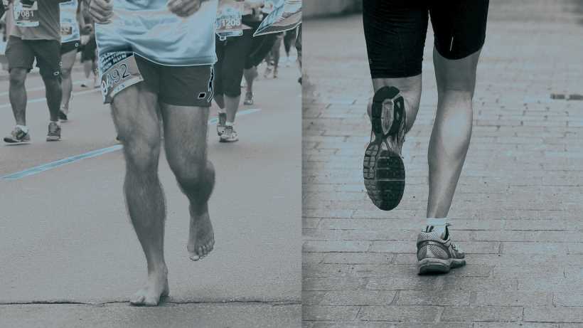 Barefoot running pros and cons