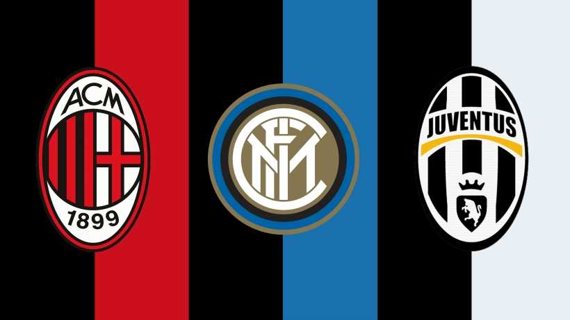Calcio: Best serie A team, Juventus vs Milan vs Inter