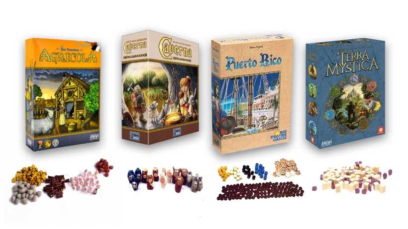Agricola, Terra Mystica, Caverna or Puerto Rico: which eurogame do you prefer?
