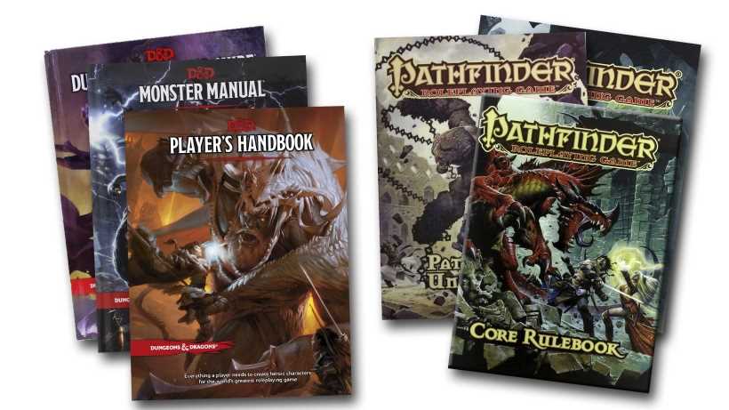 Best pen and paper fantasy rpg: D&D (5th edition) or Pathfinder