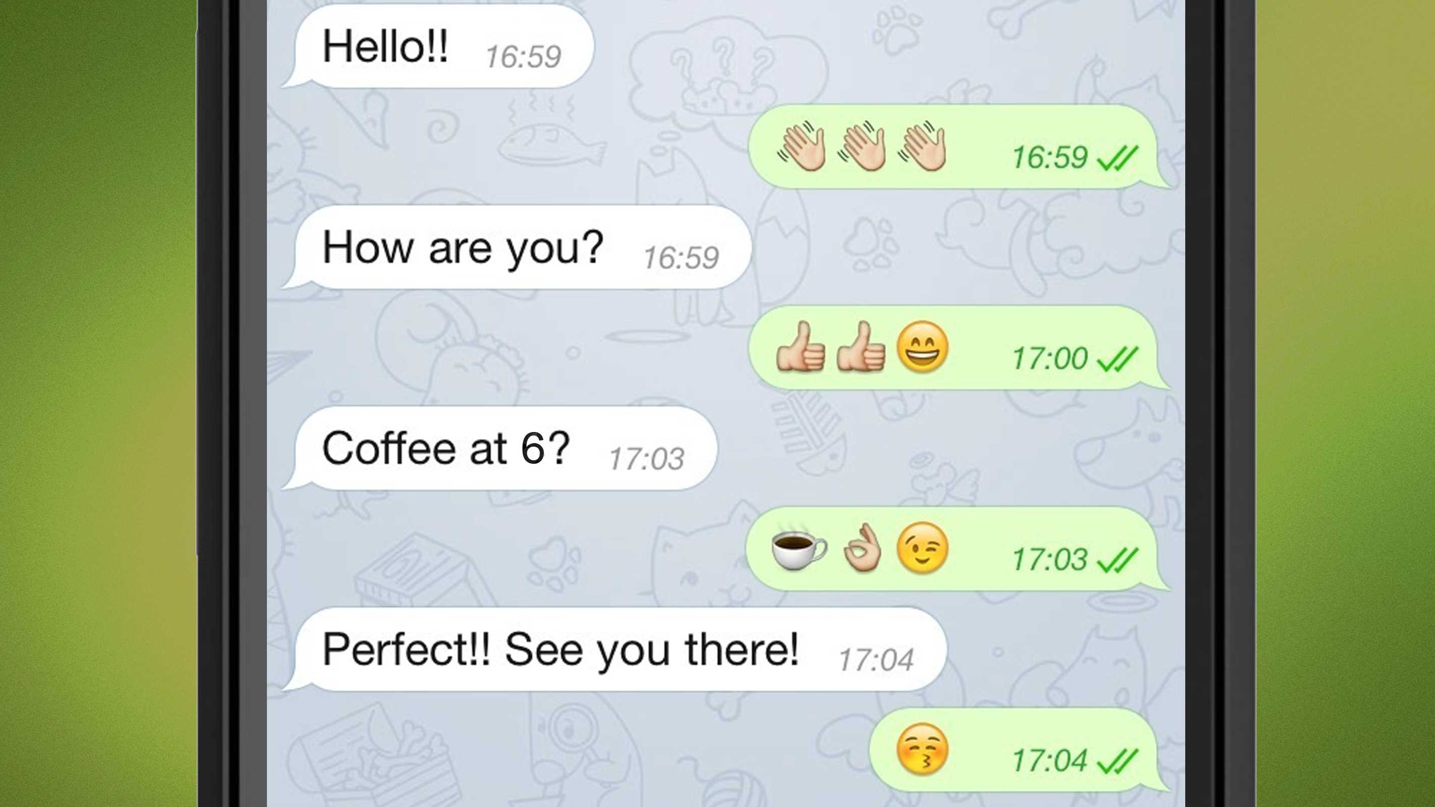 whatsapp emoticons story