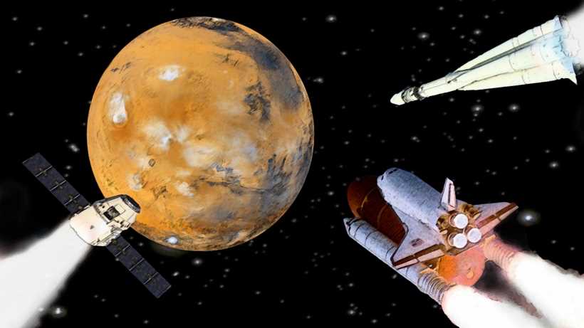 Who will be the first to send humans to Mars?