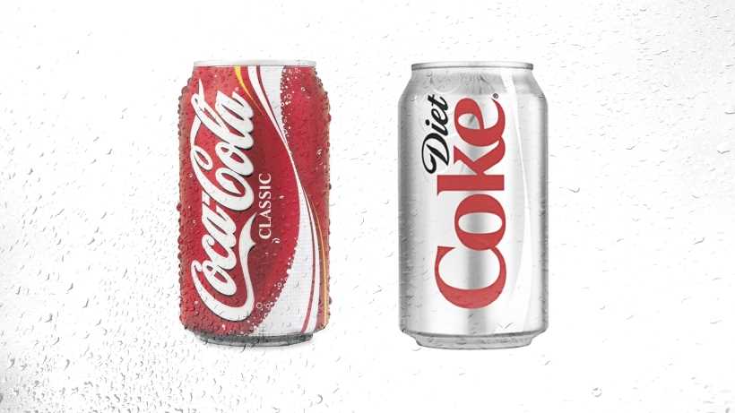 Coke vs Diet Coke