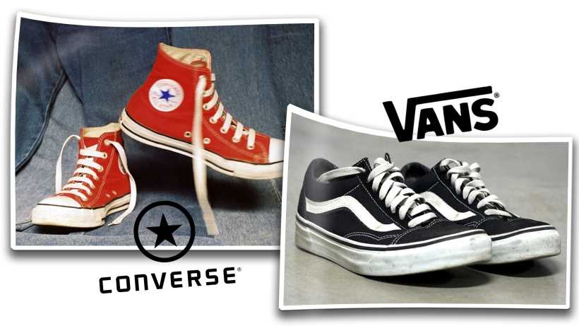 Converse vs Vans: which of these two styles of sneakers do you think is the coolest? Vote!